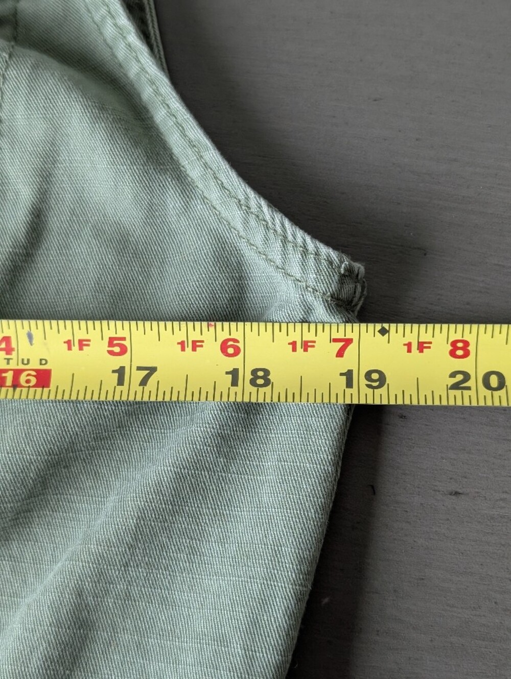 Merona Olive Green Sleeveless Utility Vest Cotton Size M Front Pockets Target - Picture 10 of 13